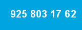 925 803 17 62 925 803 17 62